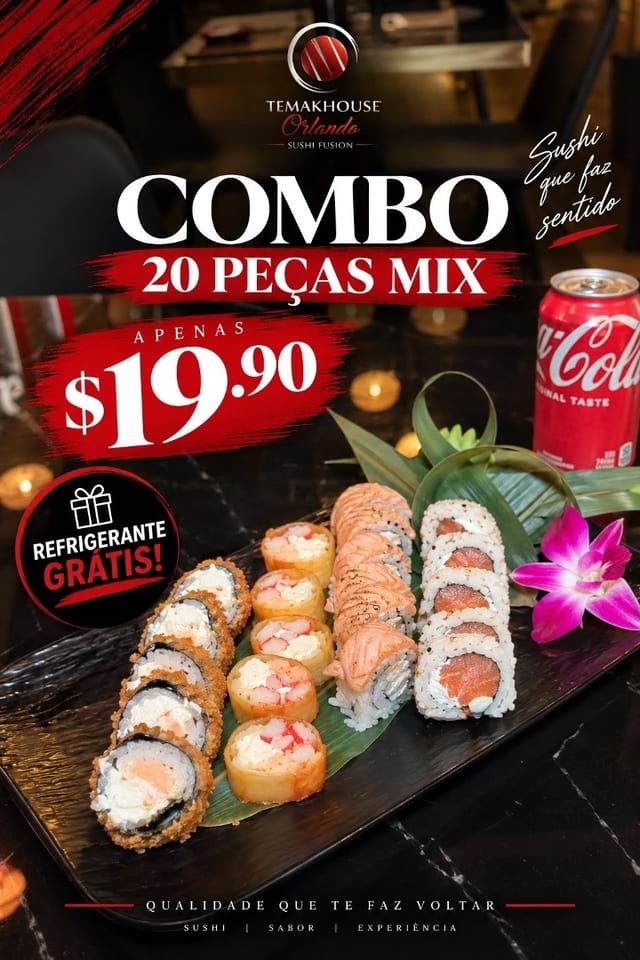 COMBO 20 peças mix.