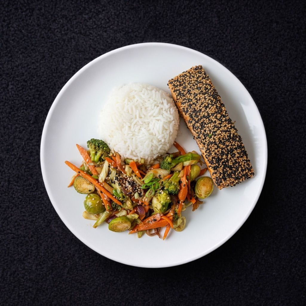 Salmon yaki.