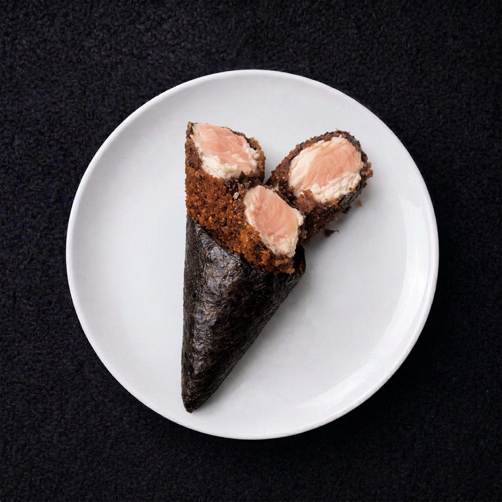 Temaki Fila tempura.