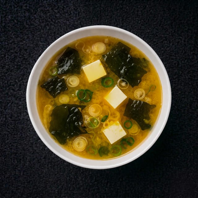 Miso soup.