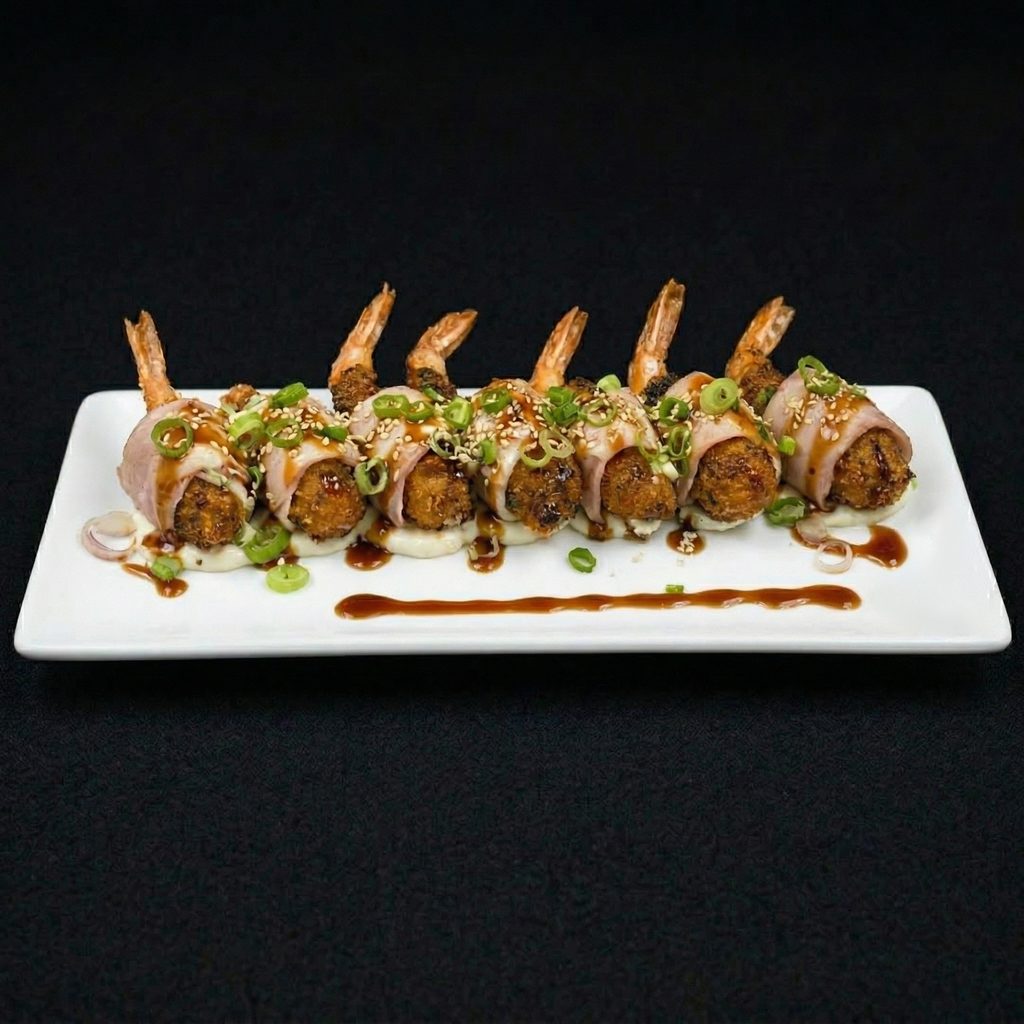 Sake shrimp crispy.