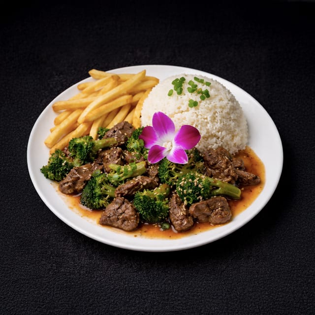 Broccoli beef.