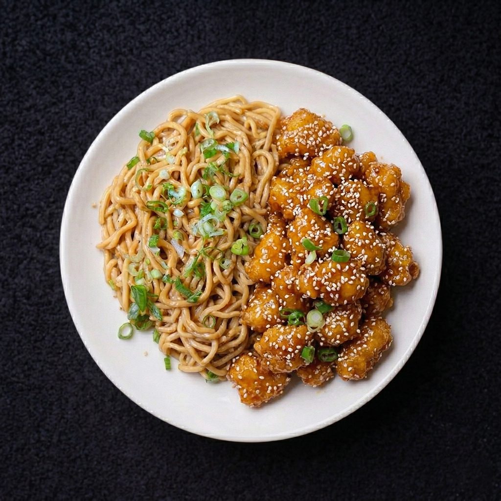 Orange chicken.