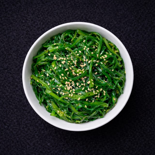 Seaweed salad.