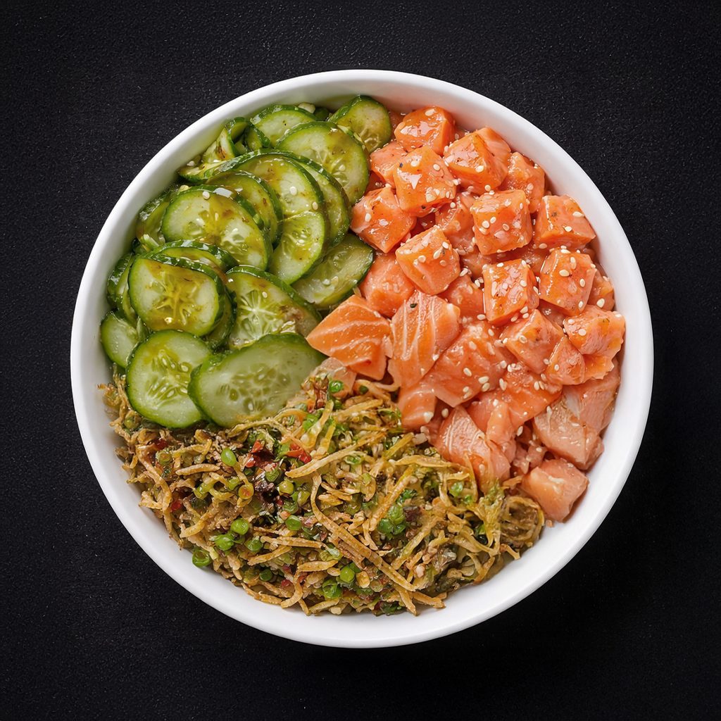 Poke bowl regular.