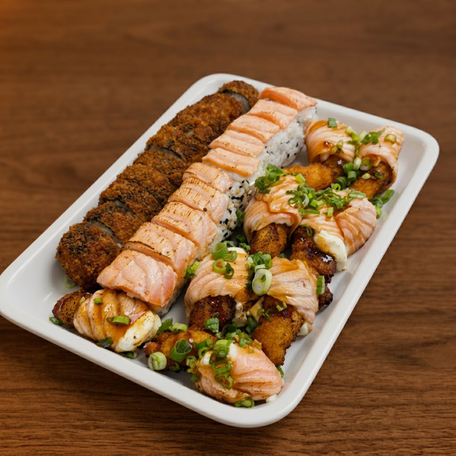Sake Crispy Shrimp (8 pieces).